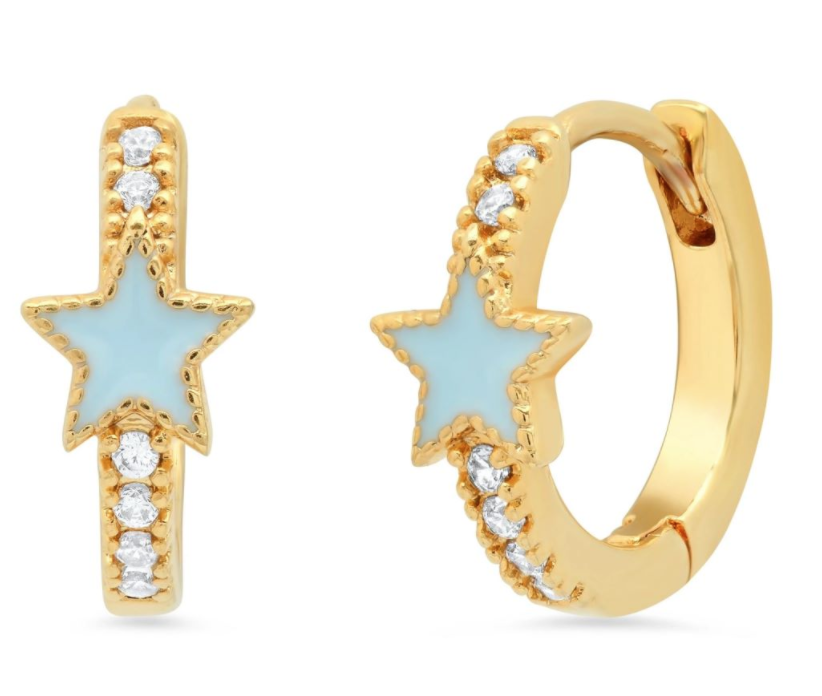 Sparkle Star Crystal Earrings