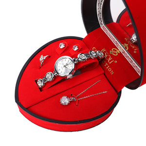 Lovely Women's Necklace And Earrings Gift Set