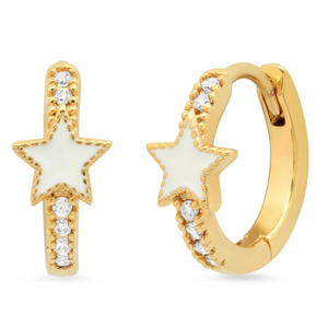 Sparkle Star Crystal Earrings