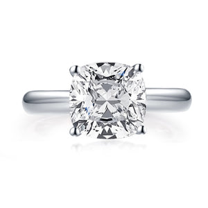 925 Sterling Silver Engagement 3.0 CT Rings