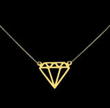 Iconic Diamante Choker Pendant